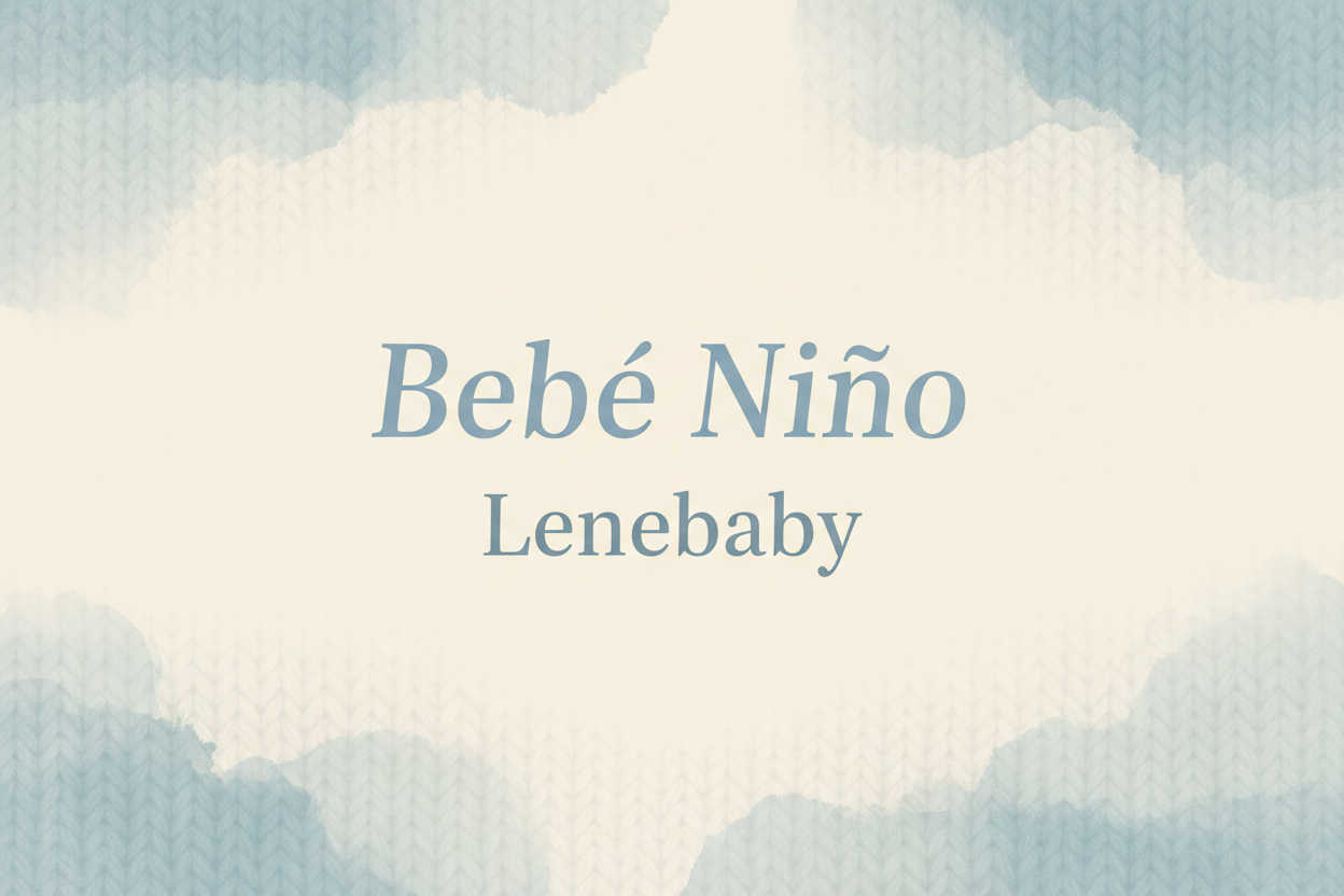 Bebé Niño | Lenebaby